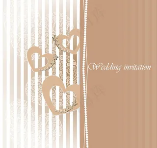 婚礼邀请卡图片