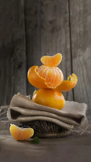 桔子高清摄影图片