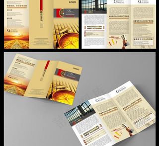 招商三折页图片