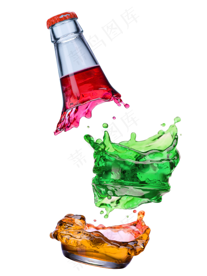 创意碎酒瓶图片