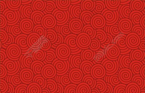 祥云底纹边框矢量素材