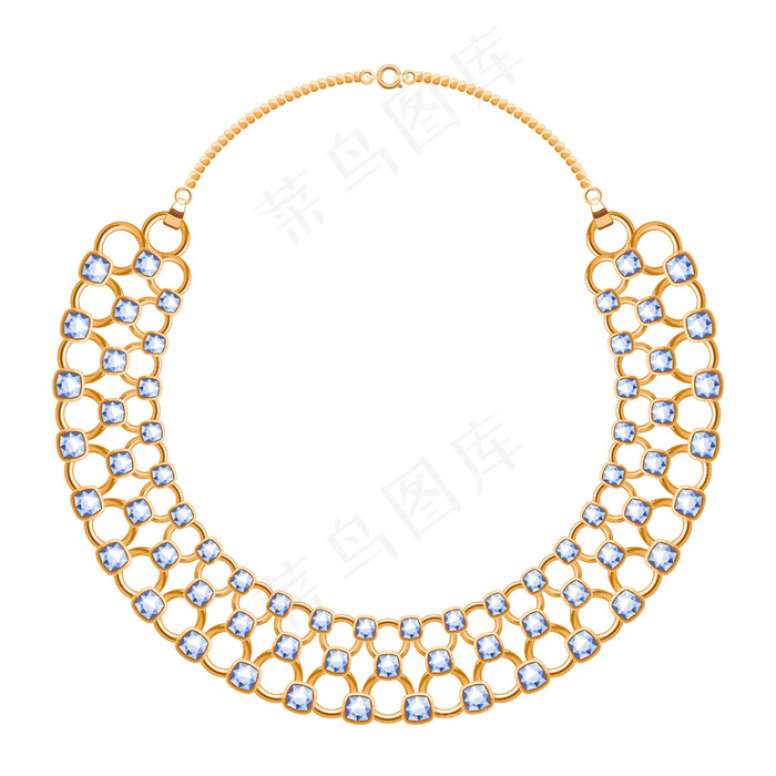 精美钻石戒指珠宝矢量素材