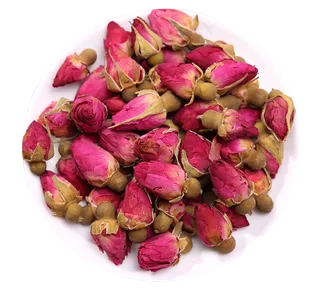 透明色简约茶业玫瑰花免抠元素