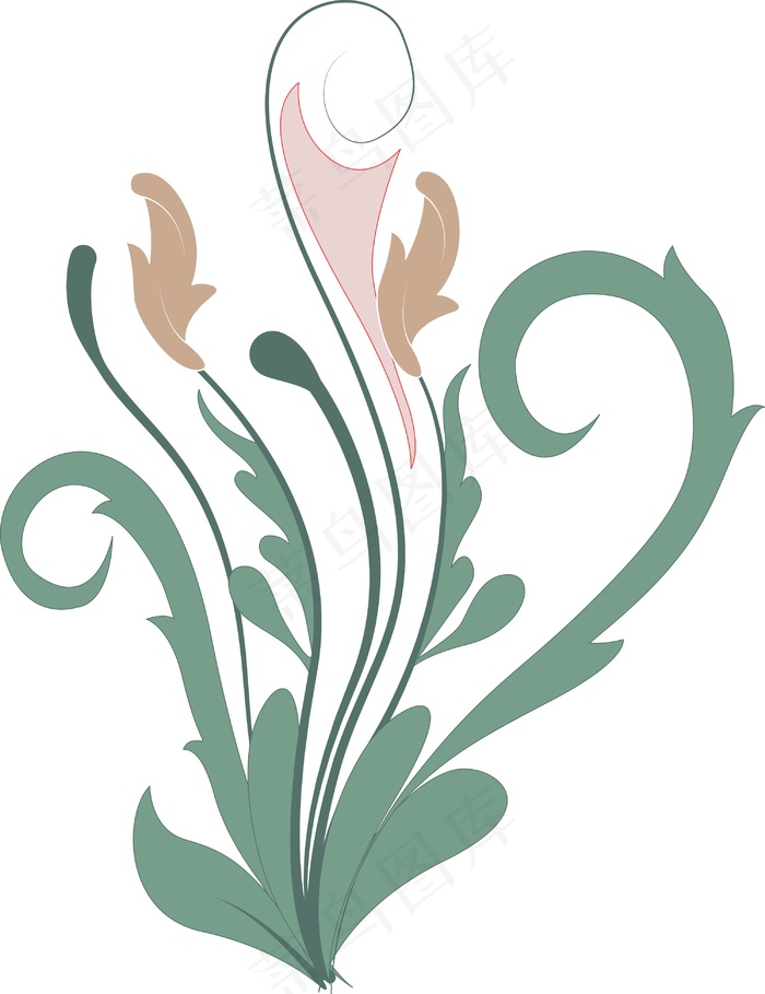 老式的蓬勃发展的艺术