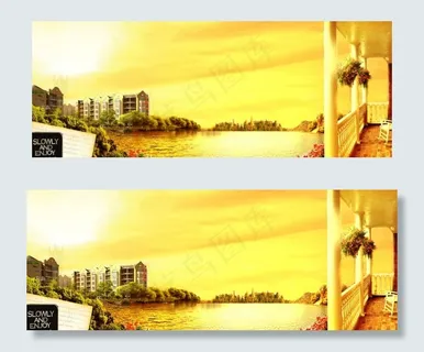 房地产 欧式美景图片