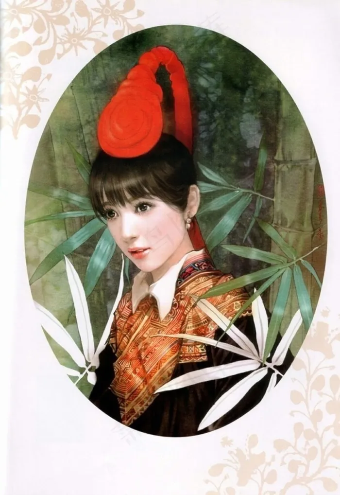 中华五十六个民族唯美
