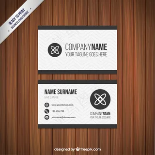 带有波浪式打印卡