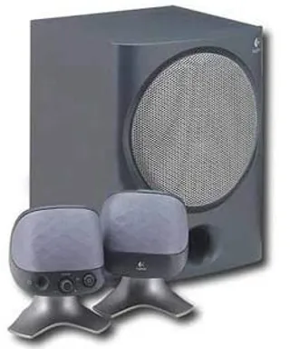 罗技电脑音箱的低音炮