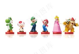 马里奥手办图片