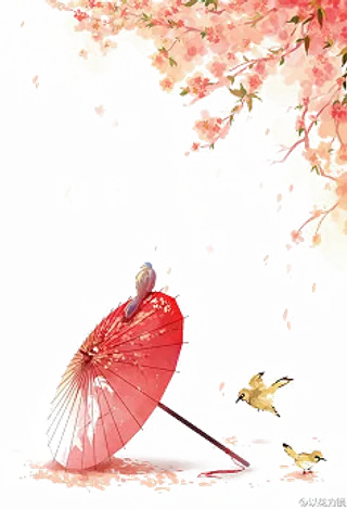 童话森林人物道具设计海报素材