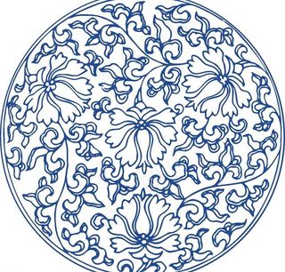 青花瓷图案 花纹