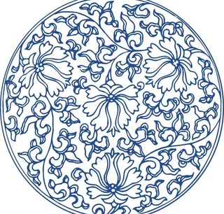 青花瓷图案 花纹