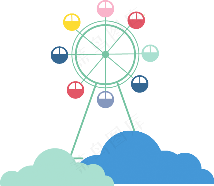 创意卡通图案素材