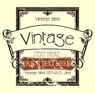 矢量欧式怀旧花纹经典设计