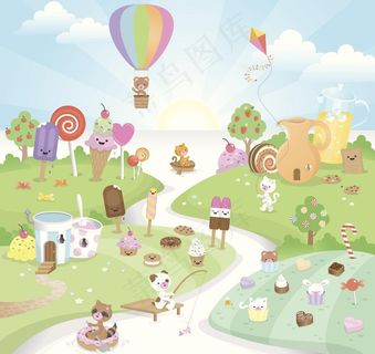 卡通动物园图片 卡通动物园图片