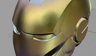 铁人头盔犀牛obj