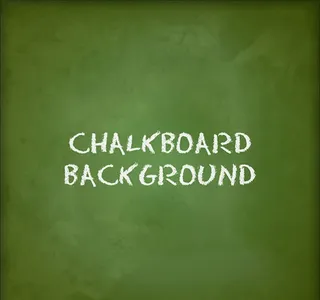 绿色黑板背景
