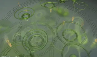 三维数码网格背景PSD分层素材图片