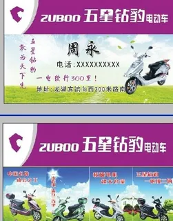 五星钻豹电动车图片