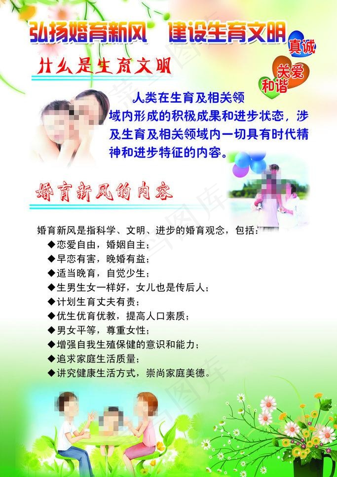 计划生育图板图片