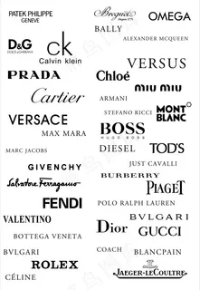 奢侈品logo矢量图