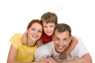 快乐家庭开心幸福温馨一家人亲情父母孩子亲子素材超大超高清图片