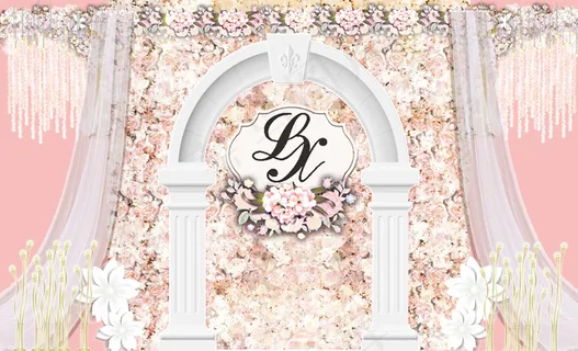 婚礼花墙 婚礼花墙