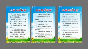 公厕展板