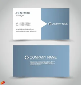 商务英文设计矢量素材