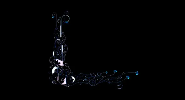 藤蔓背景特效视频素材