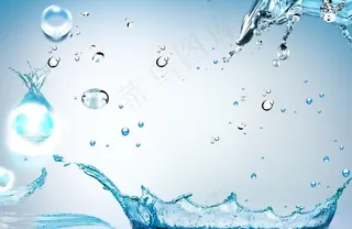 水滴水花图片
