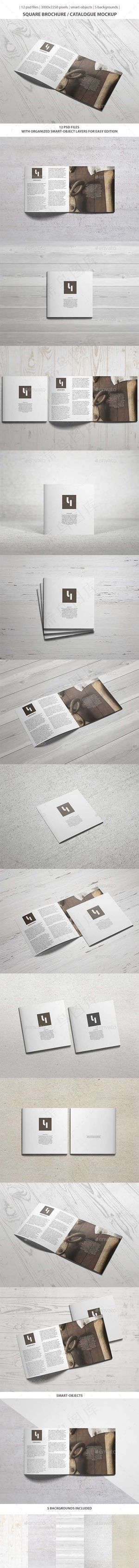 画册装帧设计效果图贴图样机模板素材