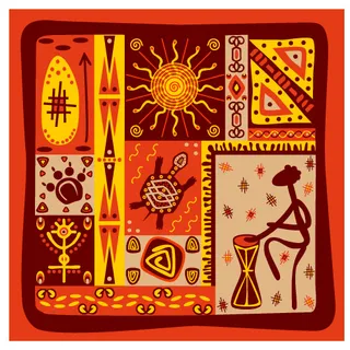 经典的部落的图腾矢量素材4