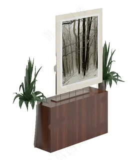 欧式边几素材模板下下载 有贴图 家...