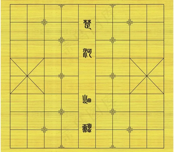 象棋棋盘图片(481X446)cdr矢量模版下载