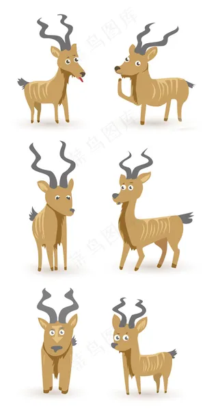 卡通山羊动物设计PNG透明素材