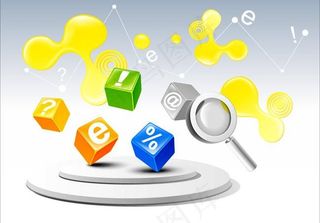 矢量插画 商业数据图片