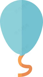 时髦的气球图标 时髦的气球图标