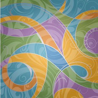 色块花纹背景矢量素材