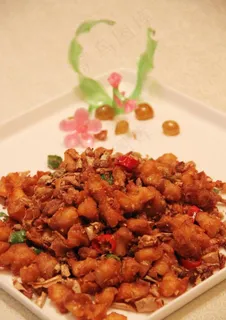 蒜香鸡米花图片 蒜香鸡米花图片