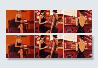 三联画欧式风格图片