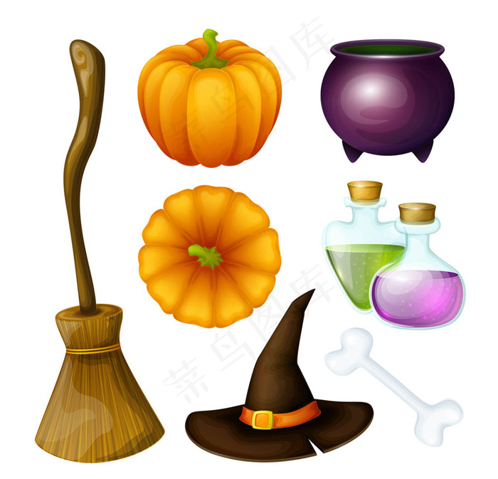 万圣节主题矢量