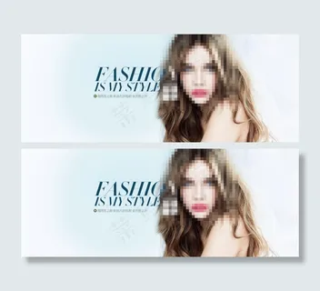 高端夏季女装海报
