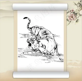 动物走兽百虎图