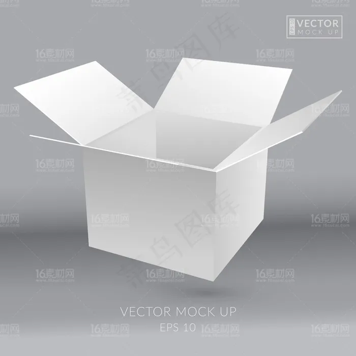 空白包装模板设计矢量素材eps,ai矢量模版下载