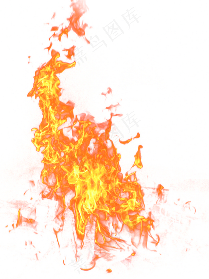 燃烧的火焰免抠png透明图层素材
