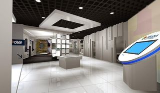 新能源企业展厅图片