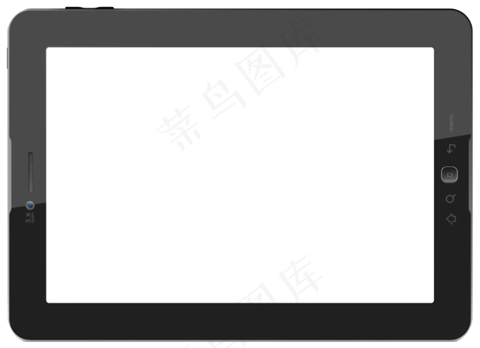 平板电脑模板免抠png透明图层素材