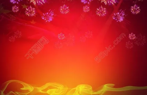 喜庆红色背景图片