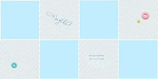 {时尚宝贝}宽幅儿童模板